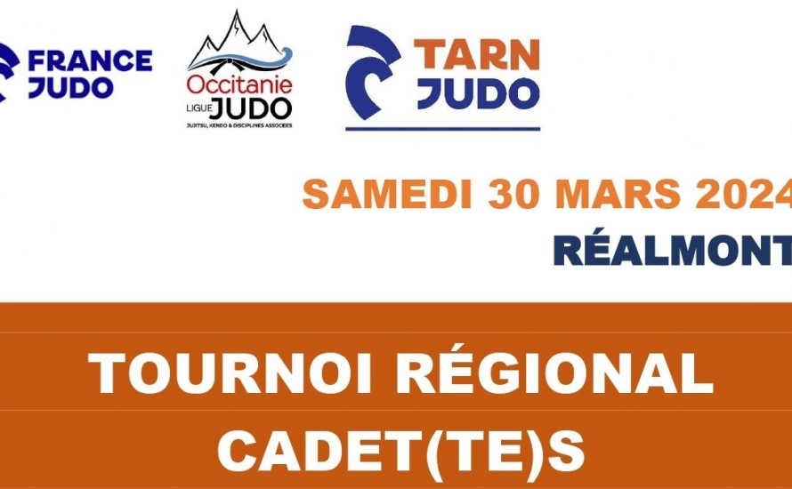 Samedi 30 Mars : Tournoi Régional CADET(TE)S DU TARN